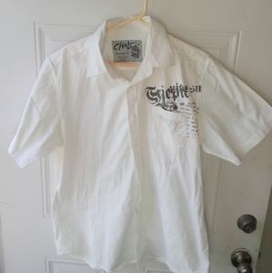 Chalc XL Short Sleeve Button Down Shirt